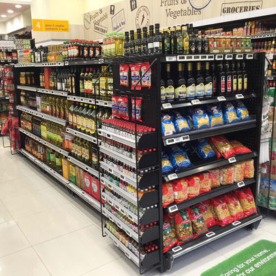 강철 Q195 소매 점포 디스플레이 걸이 두배는 사탕 가게를 위해 편들었습니다